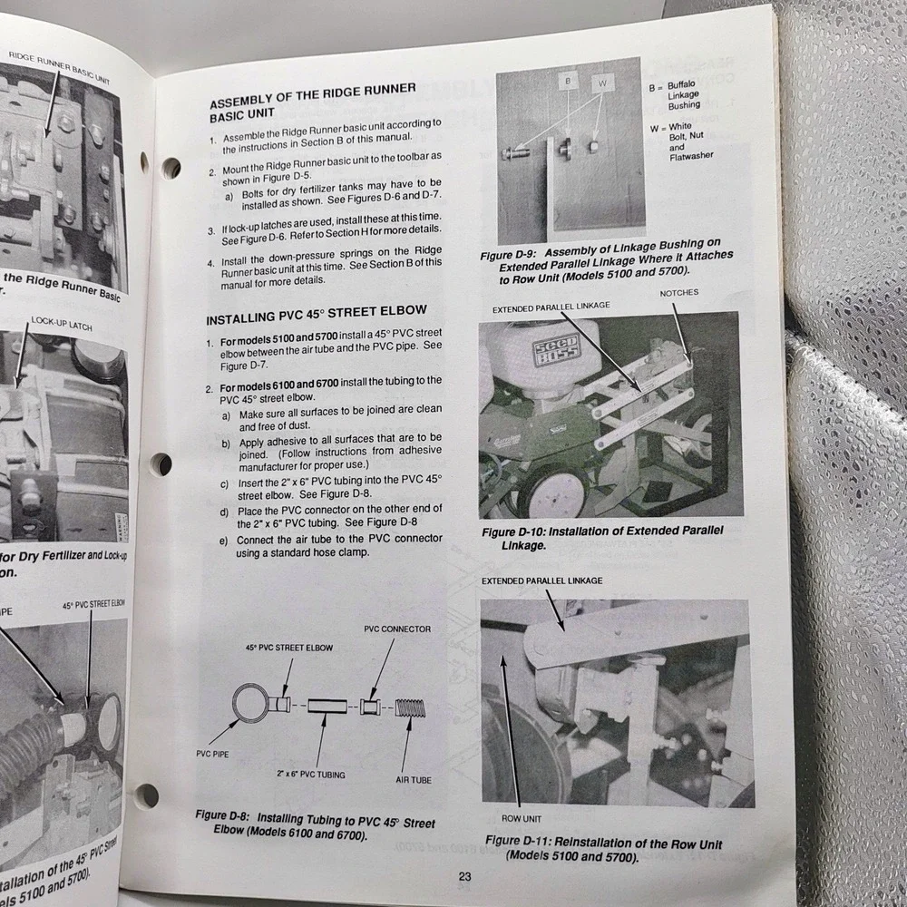 Buffalo, Fleischer Manufacturing 4000, 4100, 4100 Ridge Runner Operators‎ Manual